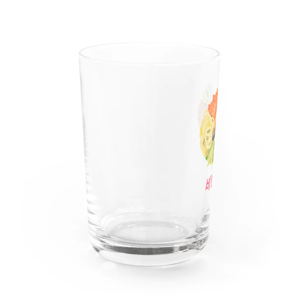 レトロサウナのビビンバ Water Glass :left