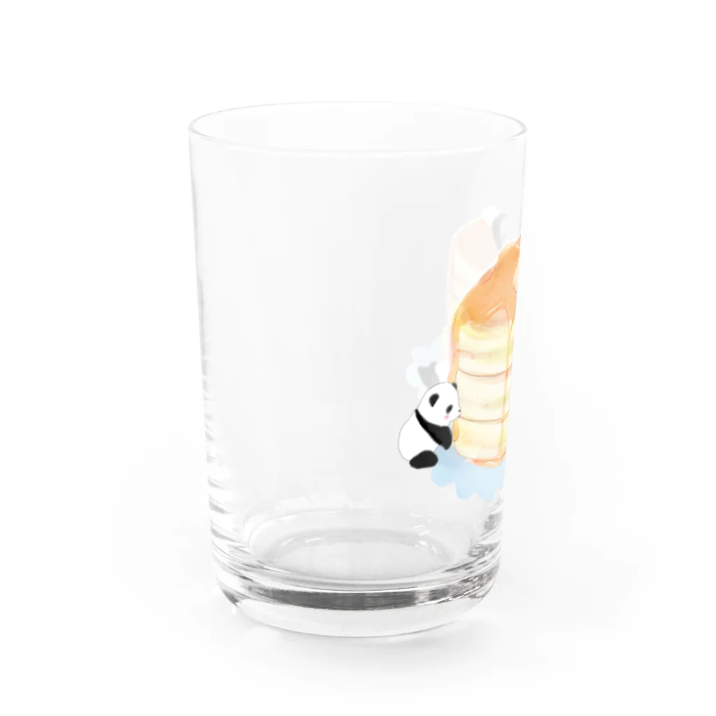 さちよ　感情を描く絵本作家のパンケーキパンダちゃん Water Glass :left