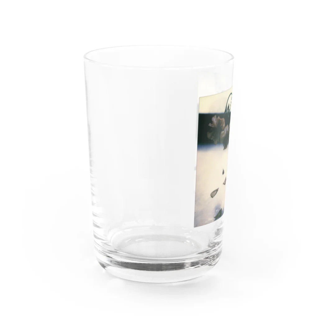 COUPLER*のemopola「グラスと花」 Water Glass :left