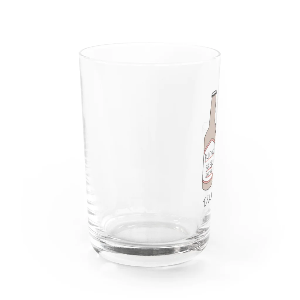 KIONOのびんビール Water Glass :left