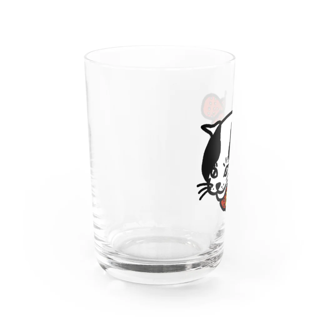 けい房のレトロなねこ Water Glass :left