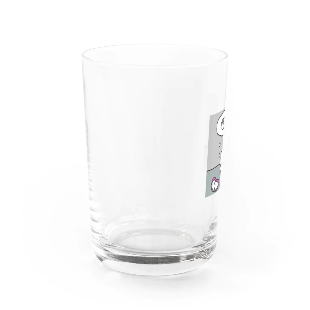 うな軍艦巻の哲学チンチラ Water Glass :left