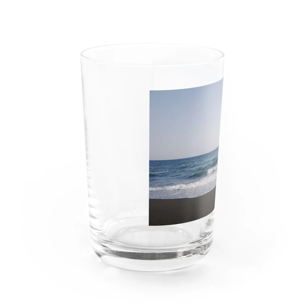 プリンコショップの海 Water Glass :left