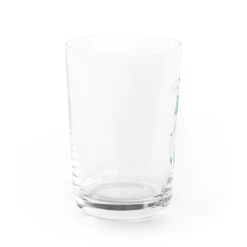 月民の親友限定 Water Glass :left