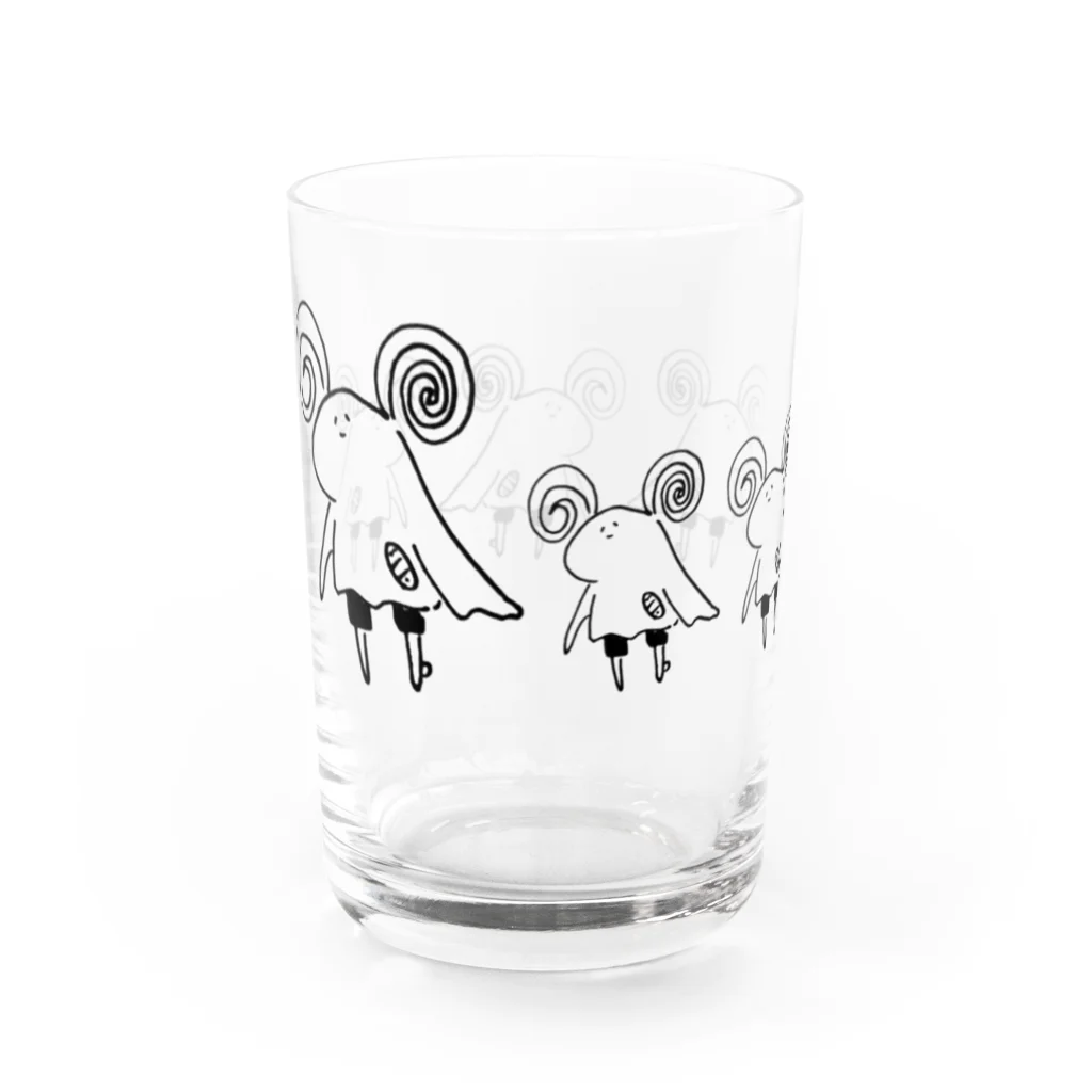 よろこ び いさむ の店のうようよ の  Water Glass :left