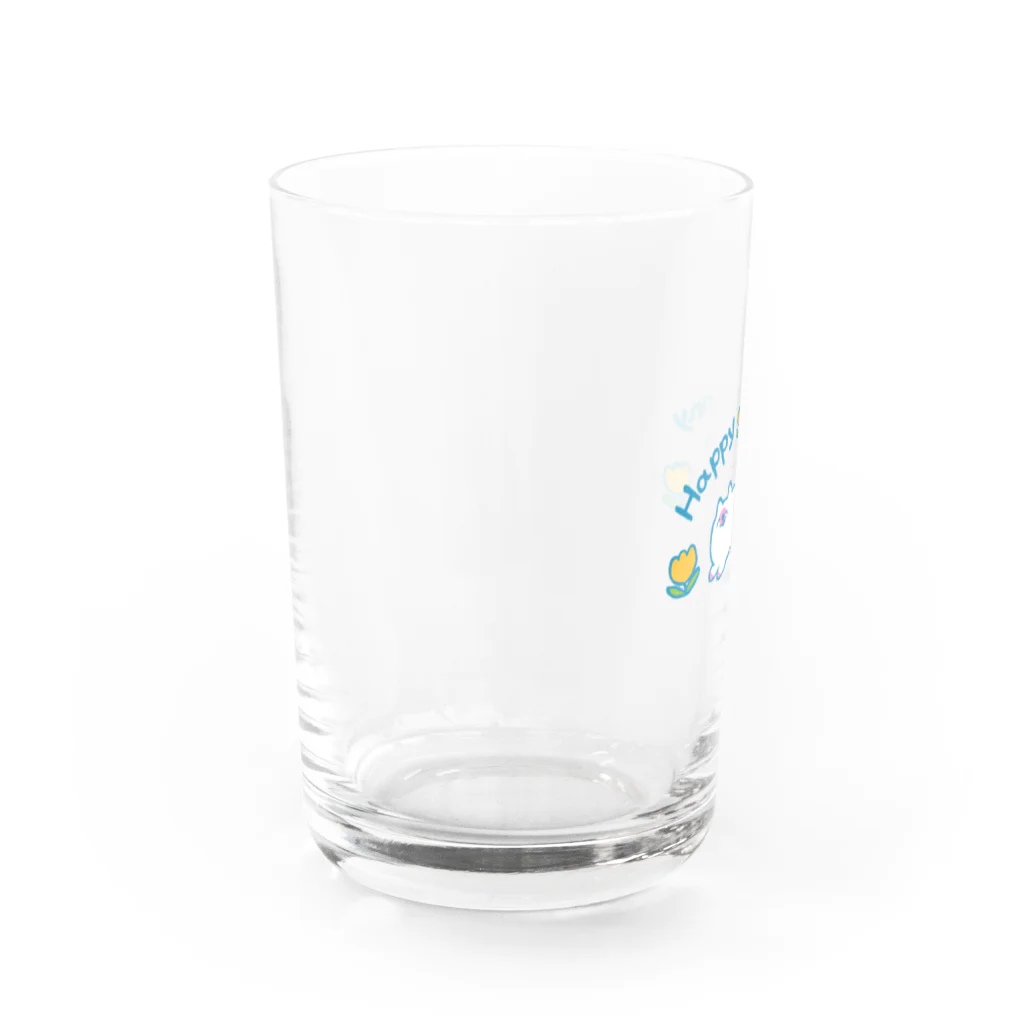 本調子のHappyFunnyねこちゃん Water Glass :left