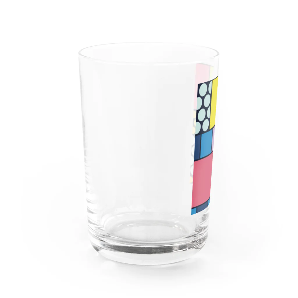 ﾛｯﾄﾓｰﾝﾄのパターン・ラスベガスナイト Water Glass :left