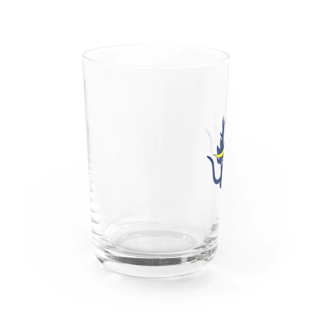 仙台シティFCオフィシャルグッズショップ（suzuri店)の仙台シティFC オリジナルグッズ(ドラゴン） Water Glass :left