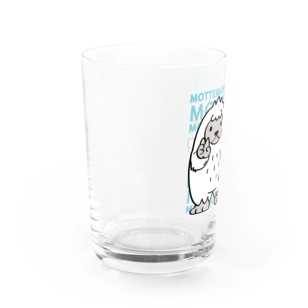 イラスト MONYAAT の CT111 YETI is yeah*A*エコバッグもってます Water Glass :left