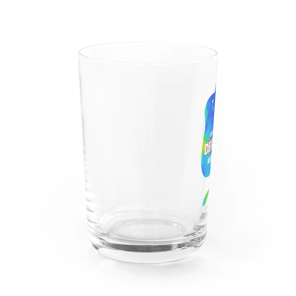 でぐんちゅのデグーマーク[カラー] Water Glass :left