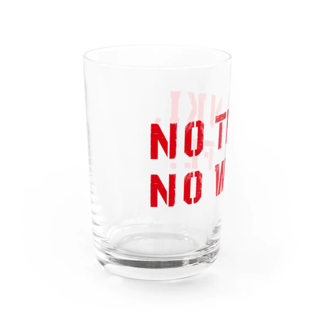 五明楼玉の輔の五印良品😘のNO TENKI, NO WIFE! ② Water Glass :left