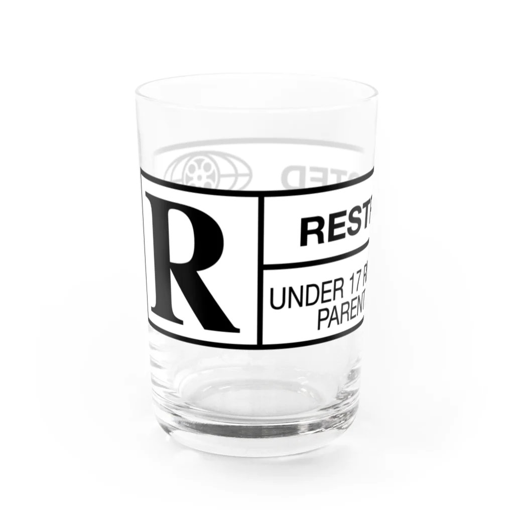 DRIPPEDのR RESTRICTED Water Glass :left