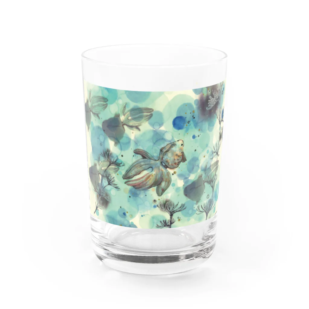 【水中庭園】の乙女座流星群 Water Glass :left