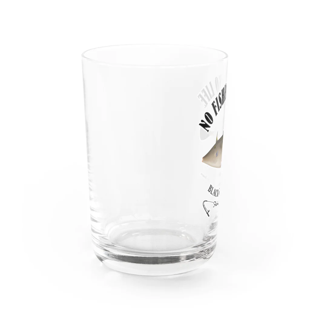 猫と釣り人のUMAZURAHAGI_EB_2CW Water Glass :left