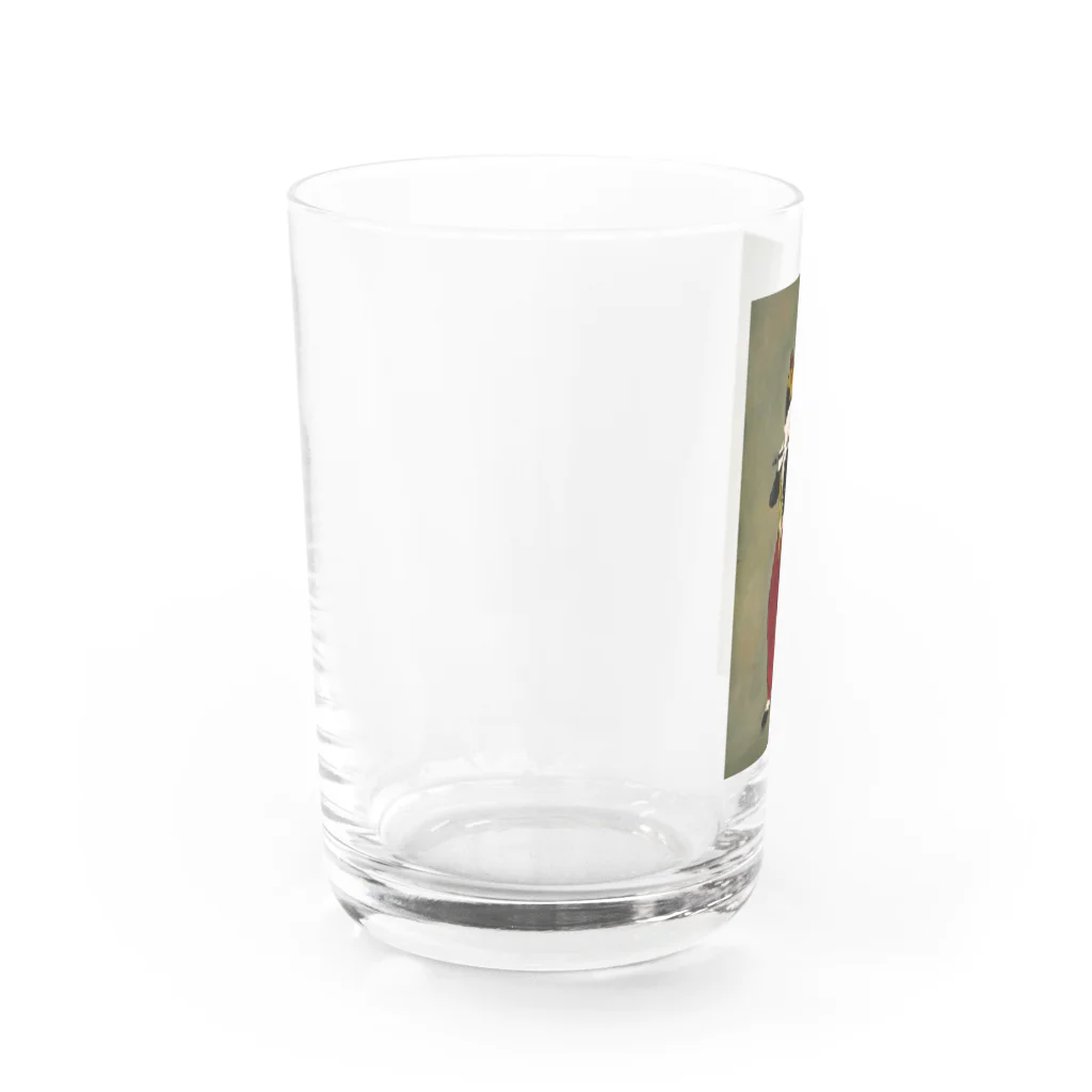 mmmmの笛を吹く少年 by mmmm Water Glass :left
