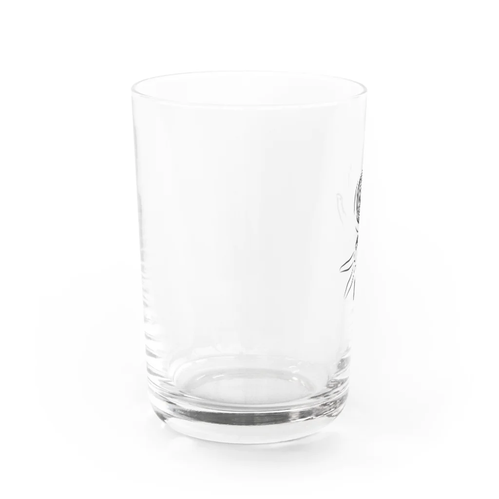 海のサワガニのH"UMA"N Water Glass :left