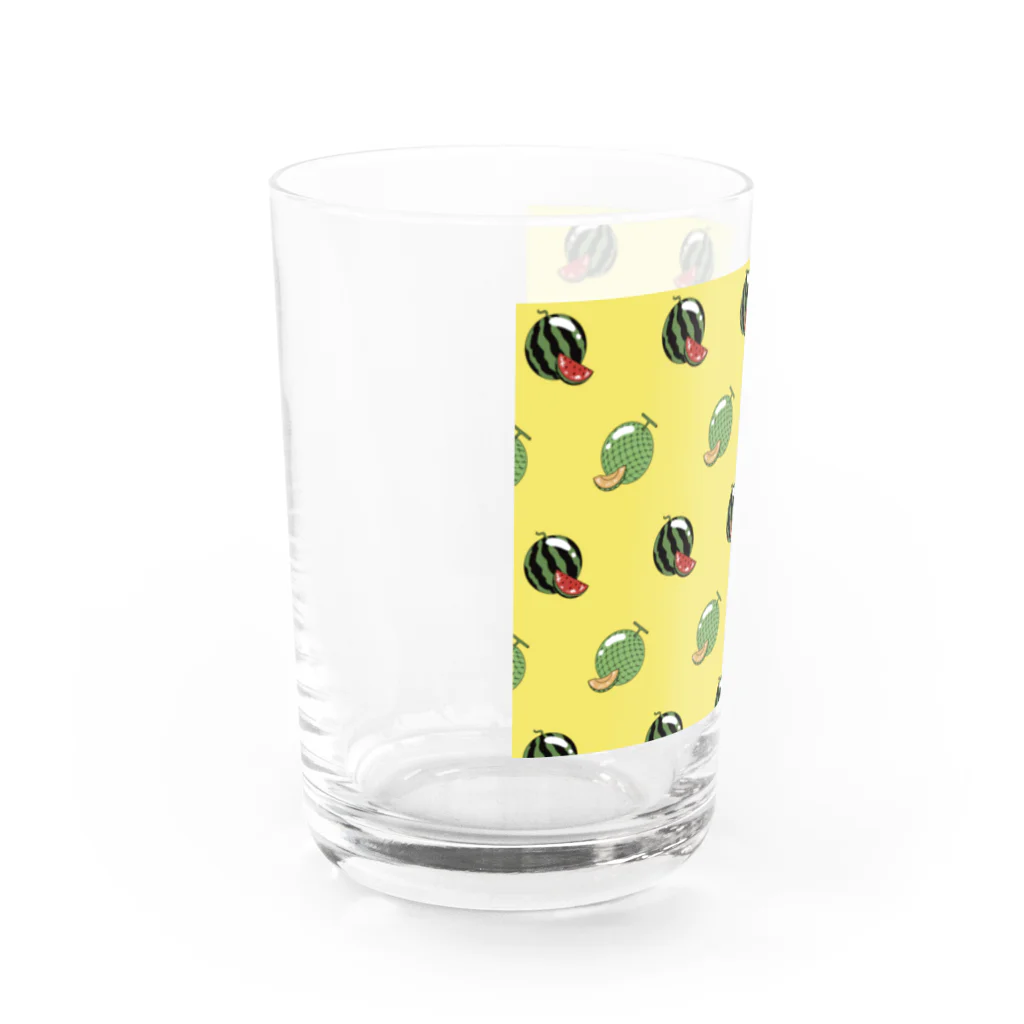 itsuki_kのもよう_瓜 Water Glass :left