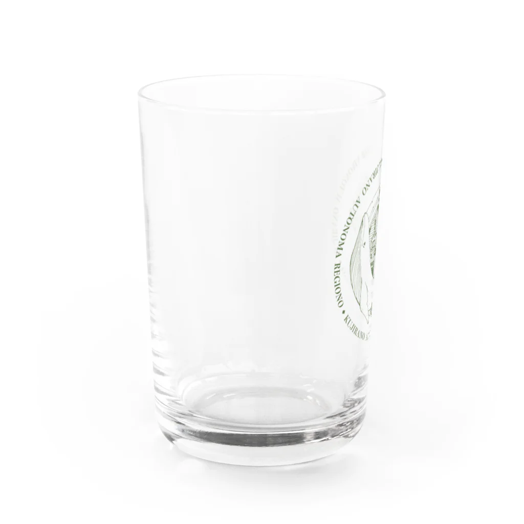 鯨野駅舎 おみやげコーナーの鯨野雑貨店 Water Glass :left