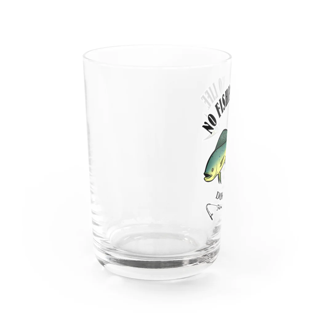 猫と釣り人のSHIIRA_EB_1CW Water Glass :left