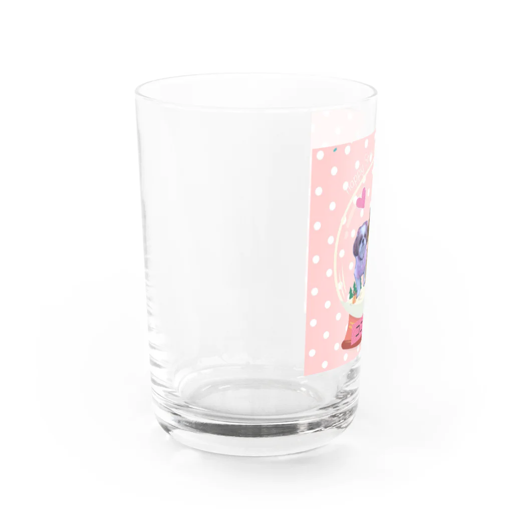 心メロンの💙ココロン💗 Water Glass :left