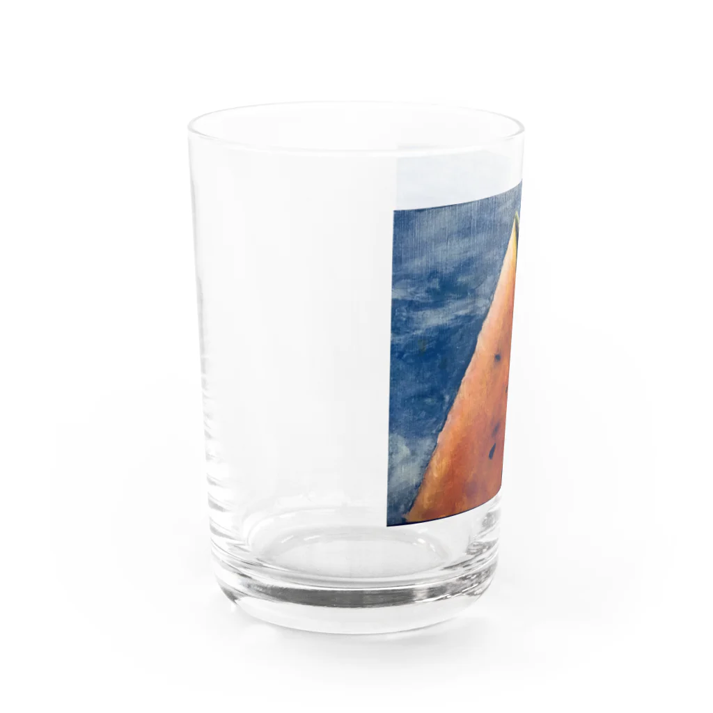 魚子のスイカ　『夏の主役』 Water Glass :left