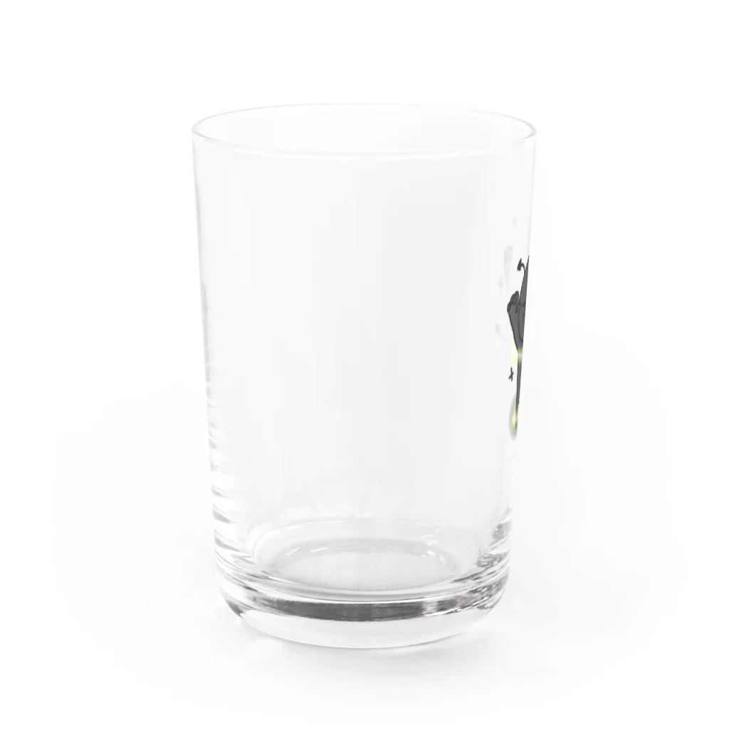 紗月のデビラー君 Water Glass :left