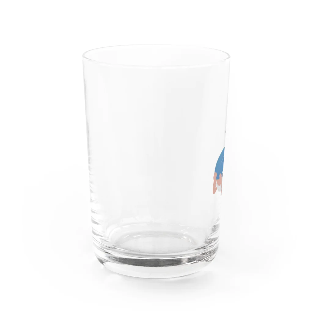 Yuka。のji-pan haku hito. Water Glass :left
