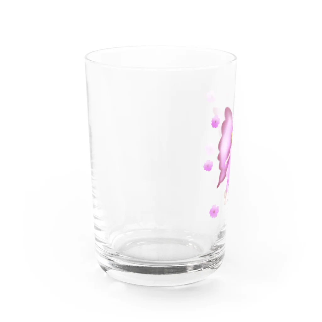 Miki Orangeのピンクの妖精A Water Glass :left