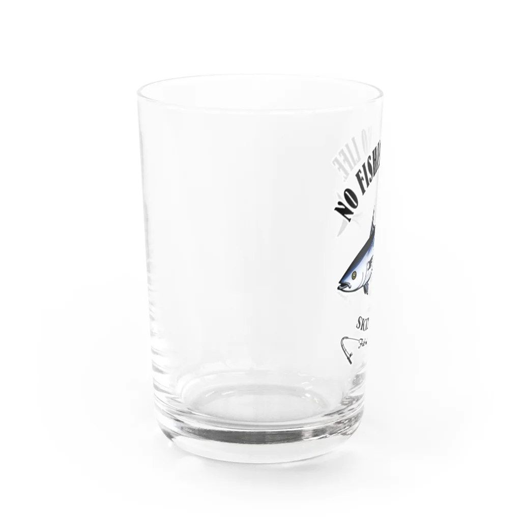 猫と釣り人のKATSUO_EB_1CW Water Glass :left