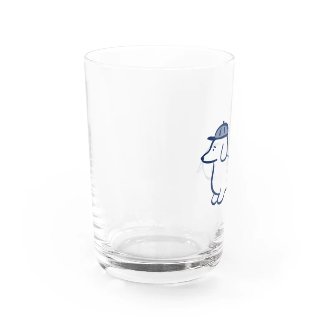 うえの屋のDog Water Glass :left