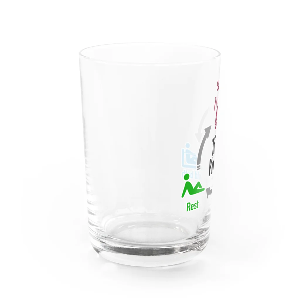 くいなの母の整う Water Glass :left