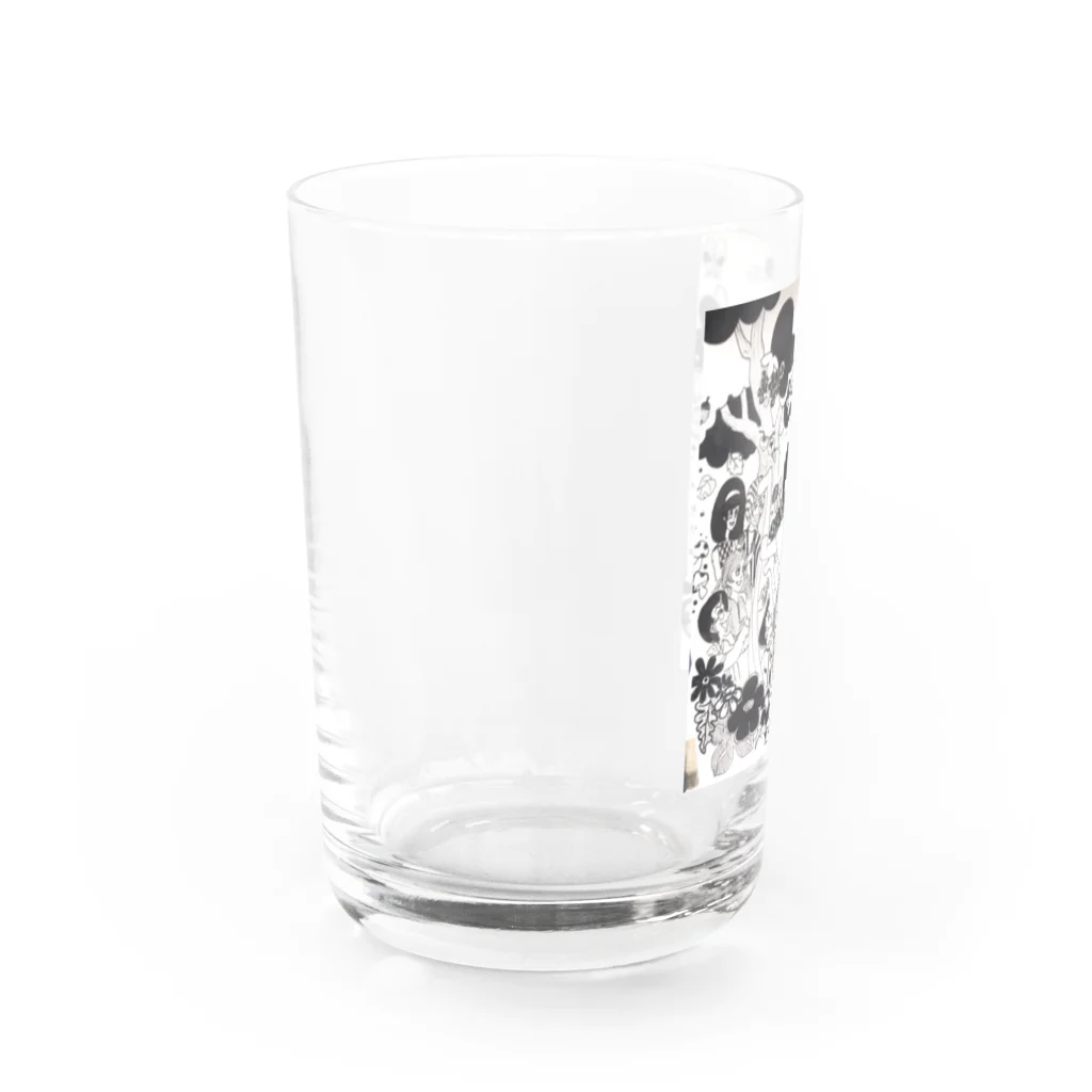 モダニストショップのやっと会えたね Water Glass :left