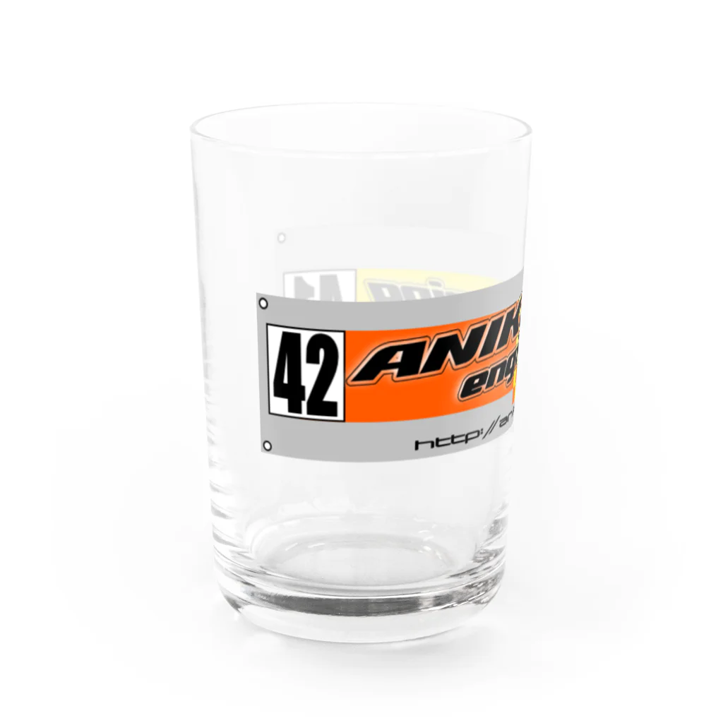 衝動的意匠物品店　「兄貴」のTeam「ANIKI ENGINEERING」 Water Glass :left