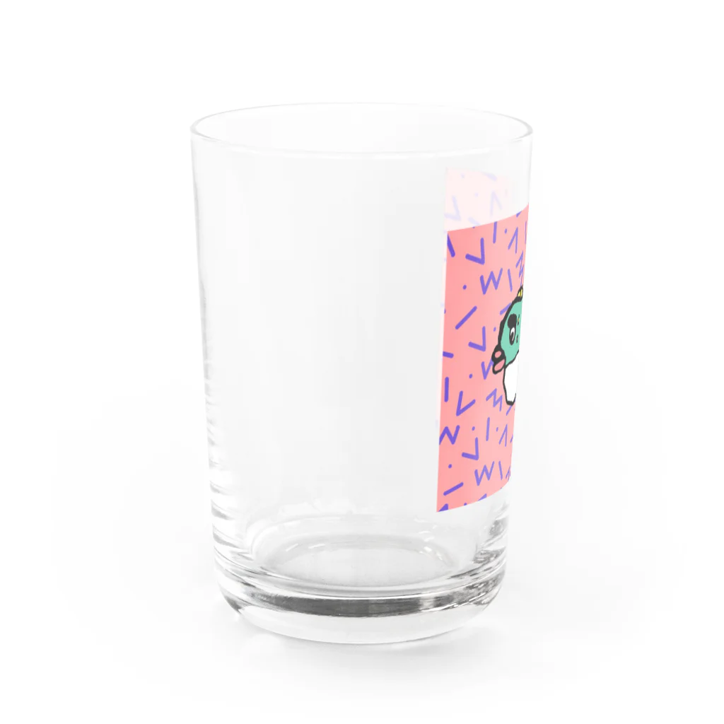 物山出版のいぬ Water Glass :left