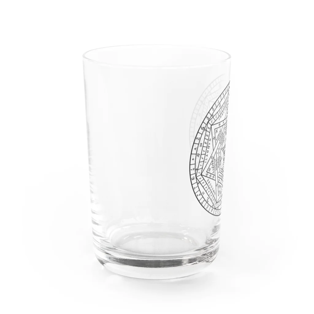 秋神屋の神の印章 Water Glass :left