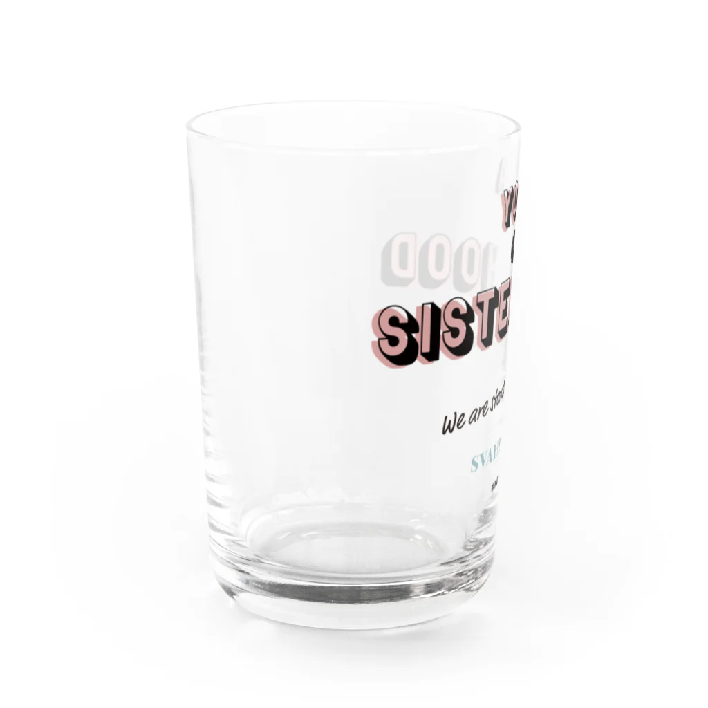 SVAHAのYOGA for SISTERHOOD Water Glass :left