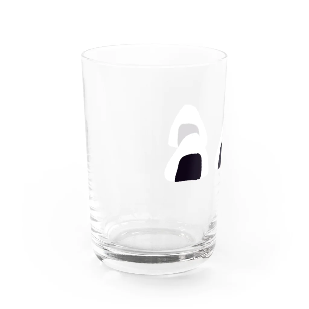 せ　みのおにぎり。 Water Glass :left