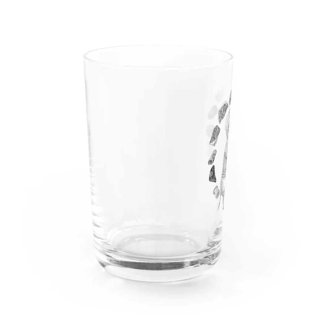 カサオカマイコの『ブッチャー』 Water Glass :left