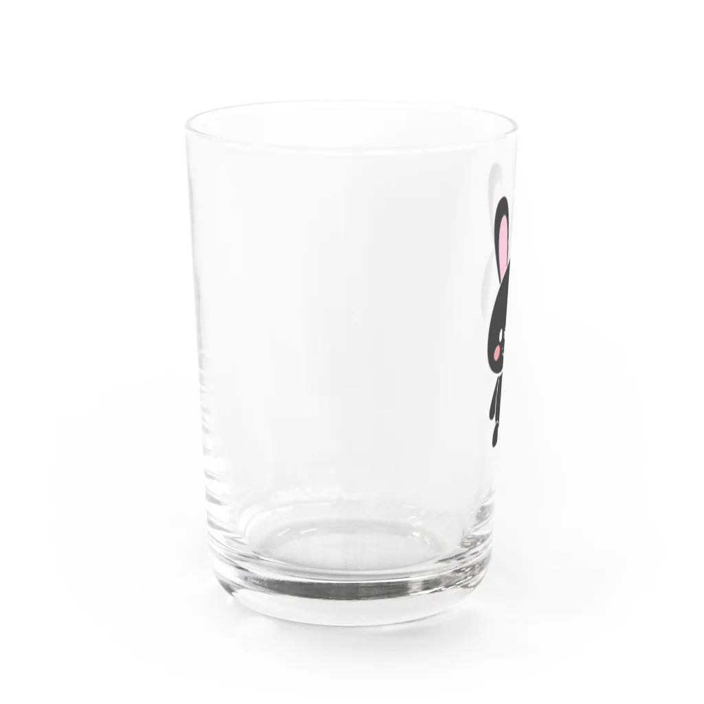 FreeStyleの黒兎 Water Glass :left