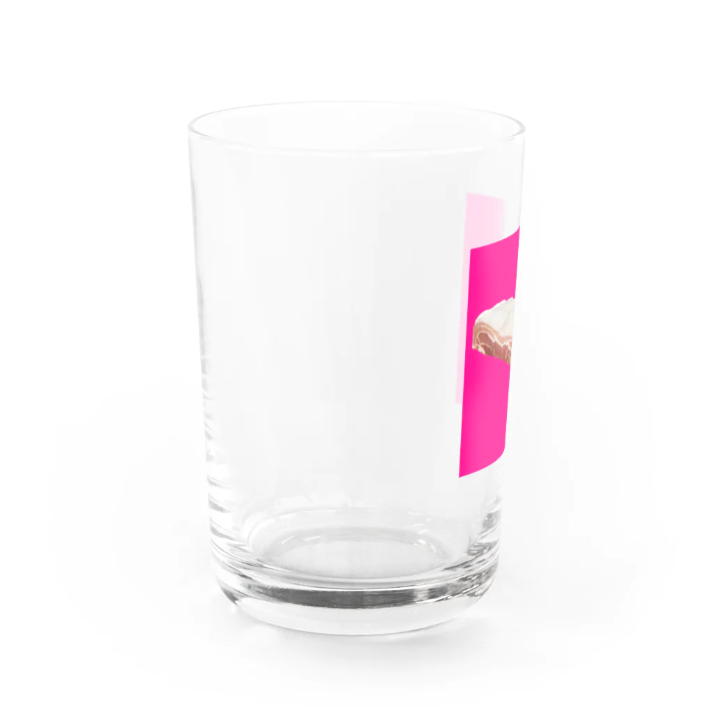 Clum bunchの豚バラ Water Glass :left