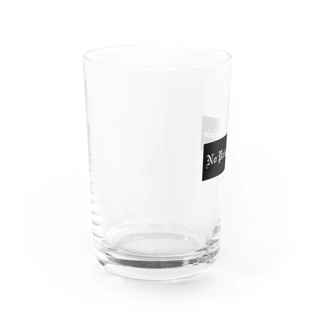 suckのTEAM NPG Water Glass :left