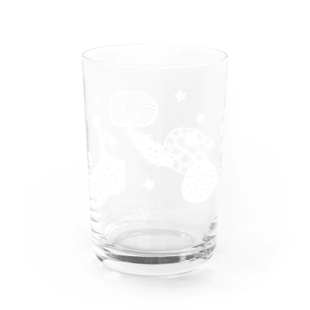 しまのなかまfromIRIOMOTEの造礁さんご Water Glass :left