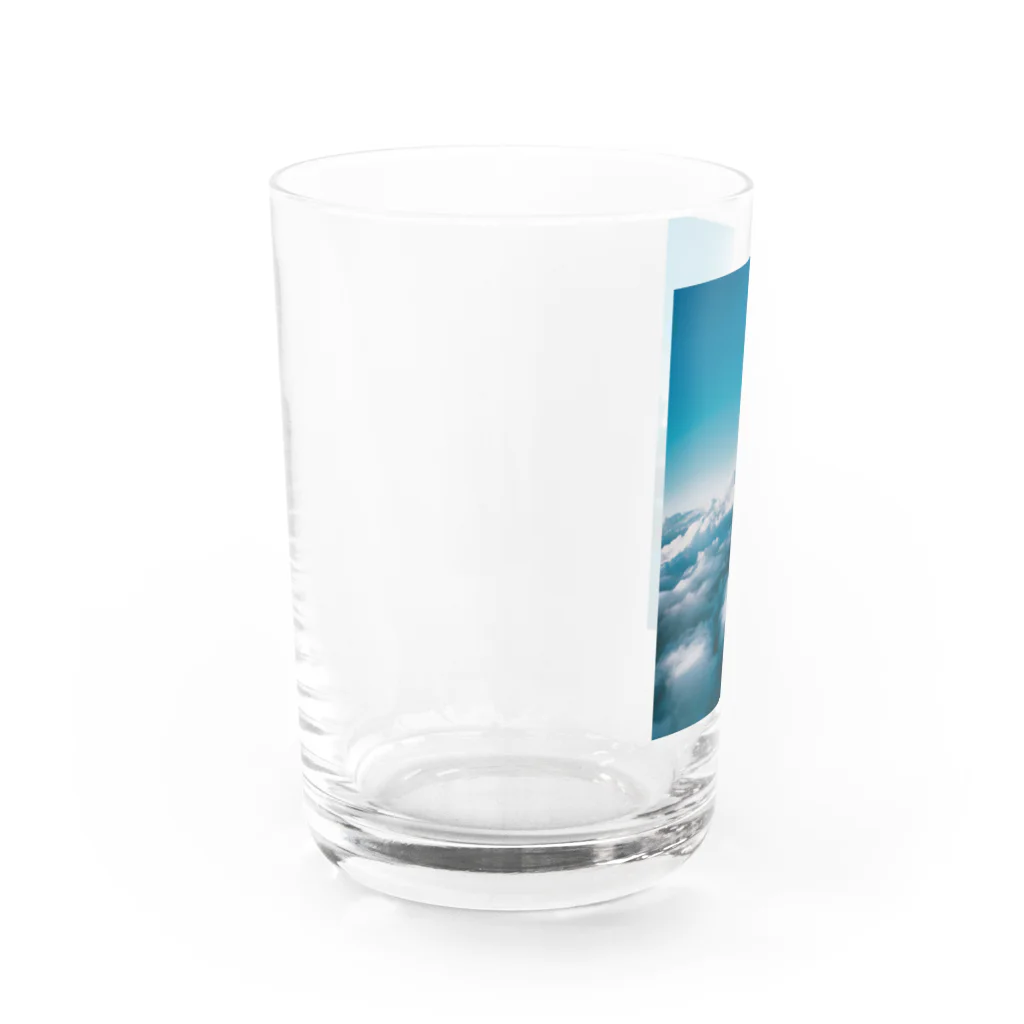 空ヲ巡ル旅の雲の向こうには... Water Glass :left