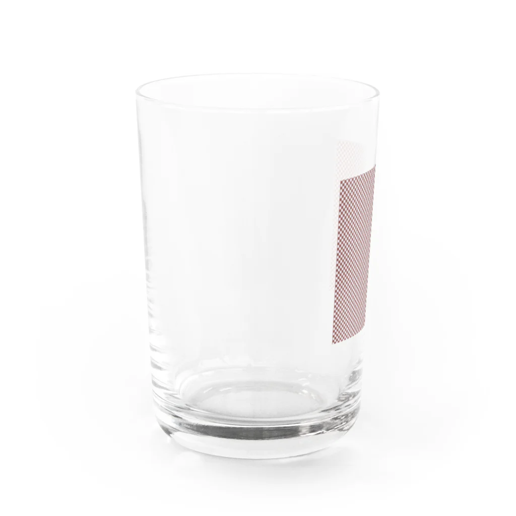 usagiの市松模様 Water Glass :left