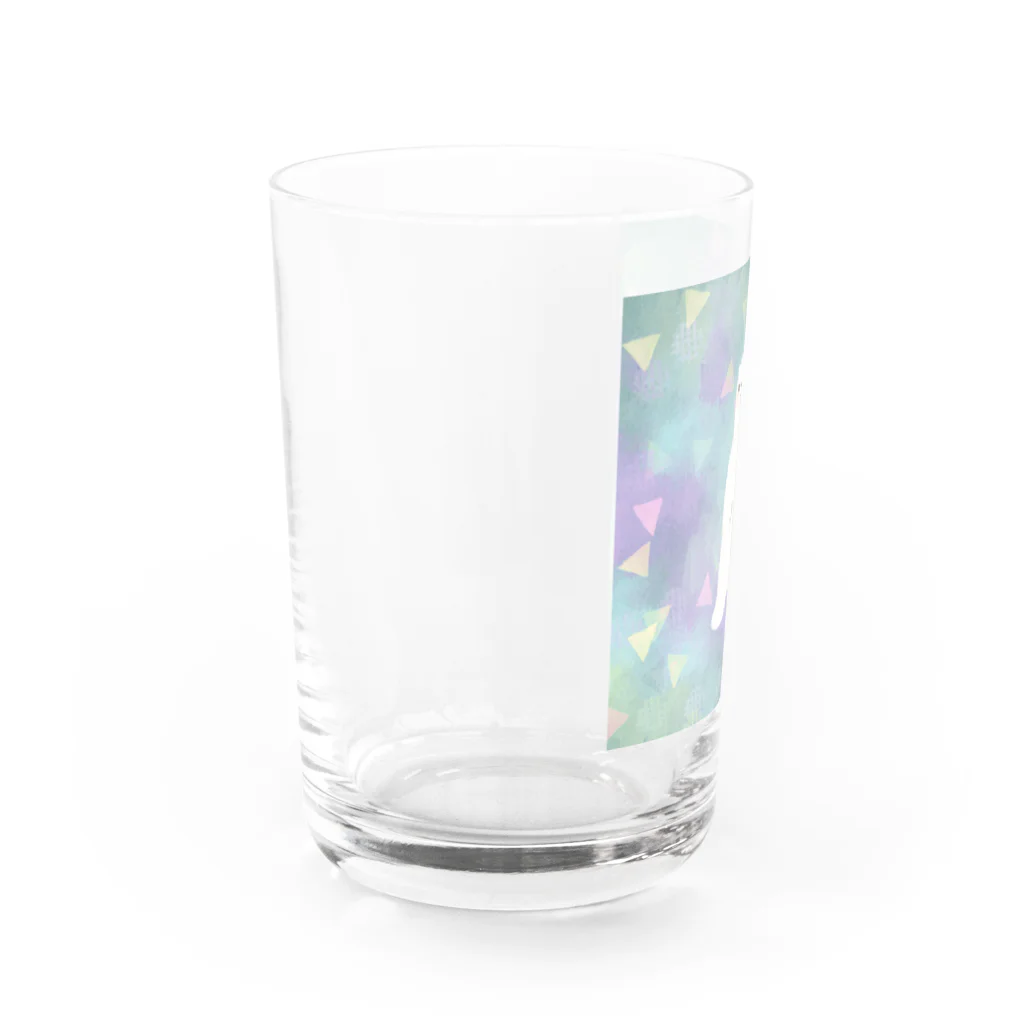 たかどのみこと🕊のはらぺこしろくま Water Glass :left