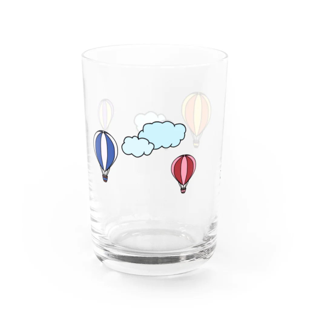lemon16🍋れもんいろの空飛ぶ乗り物 Water Glass :left