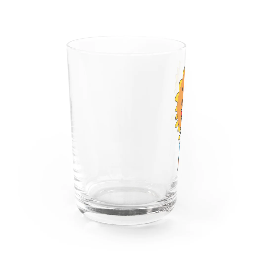 CHU〜NANのらいよんみるくグラス Water Glass :left