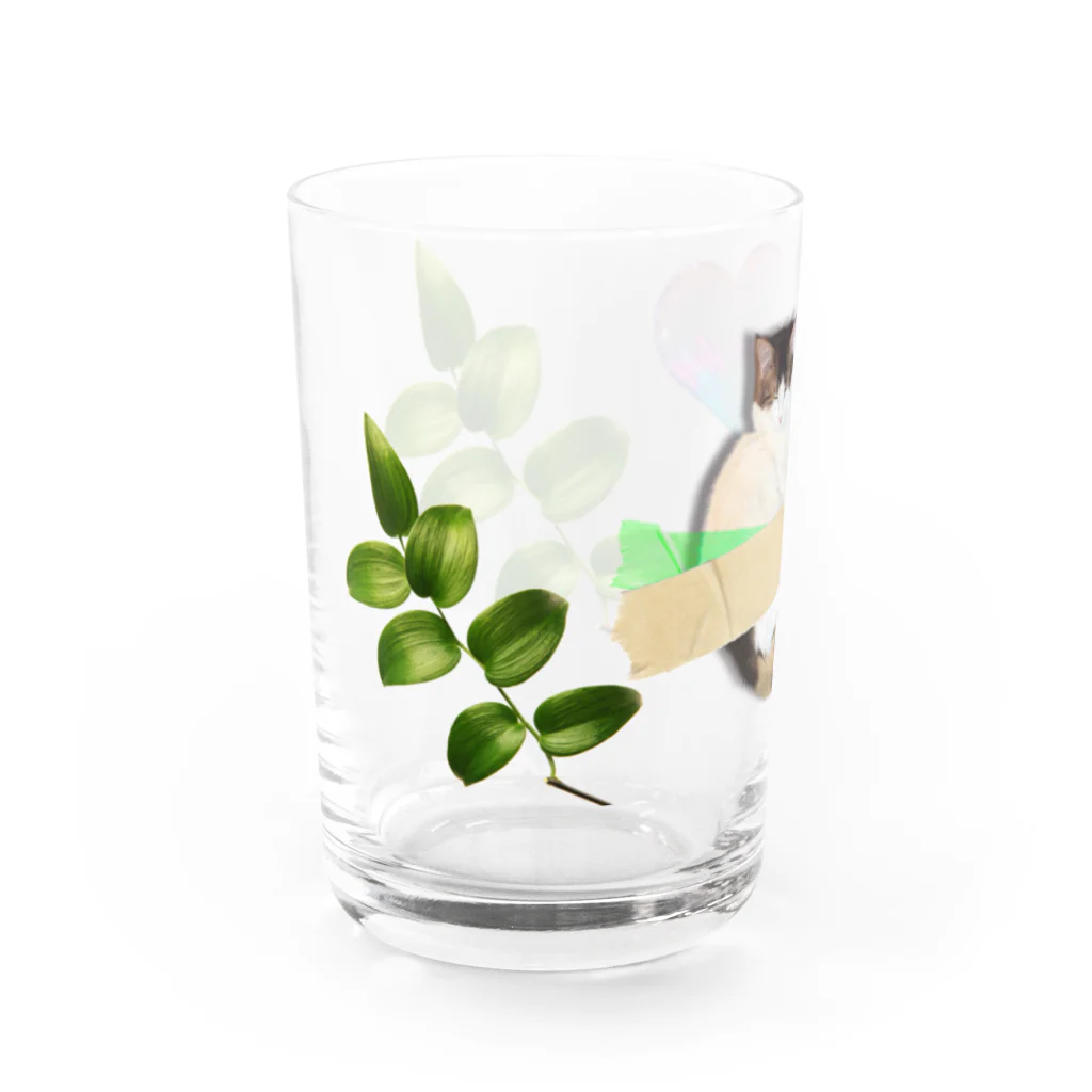 𝙈𝙊𝙈𝙊'𝙨 𝙎𝙝𝙤𝙥のbotanical-MOMO Water Glass :left