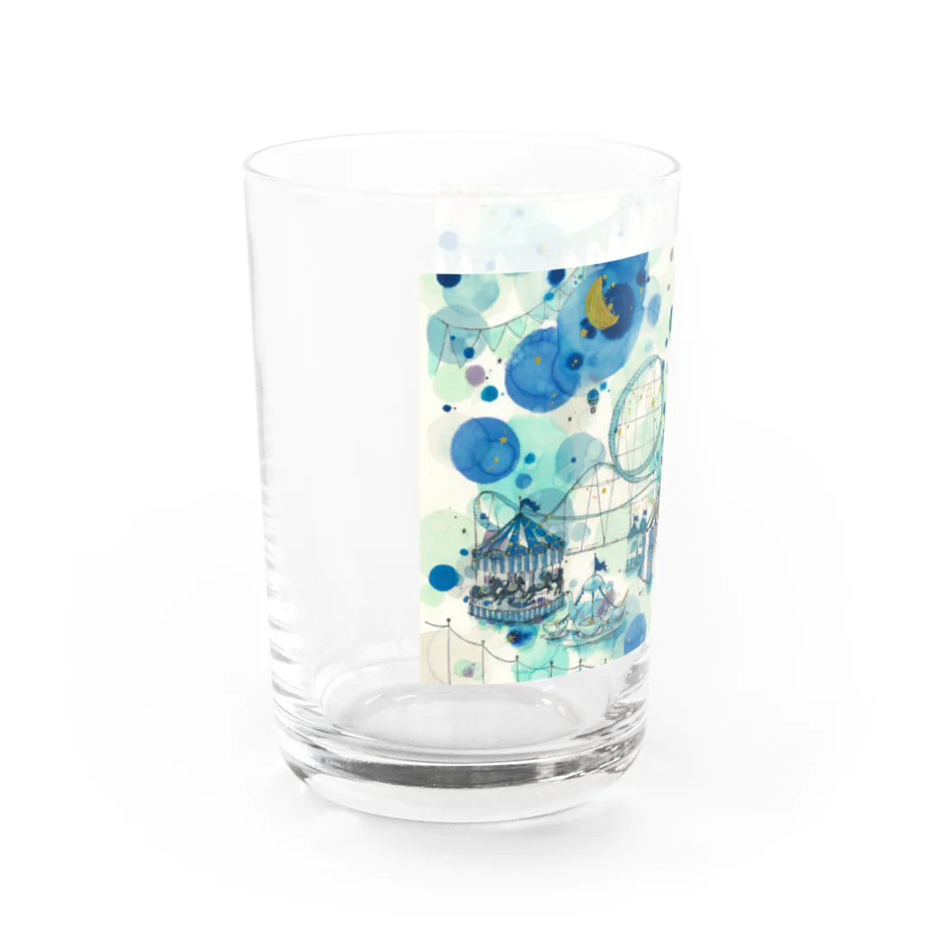 【水中庭園】の夢の国の遊園地 Water Glass :left