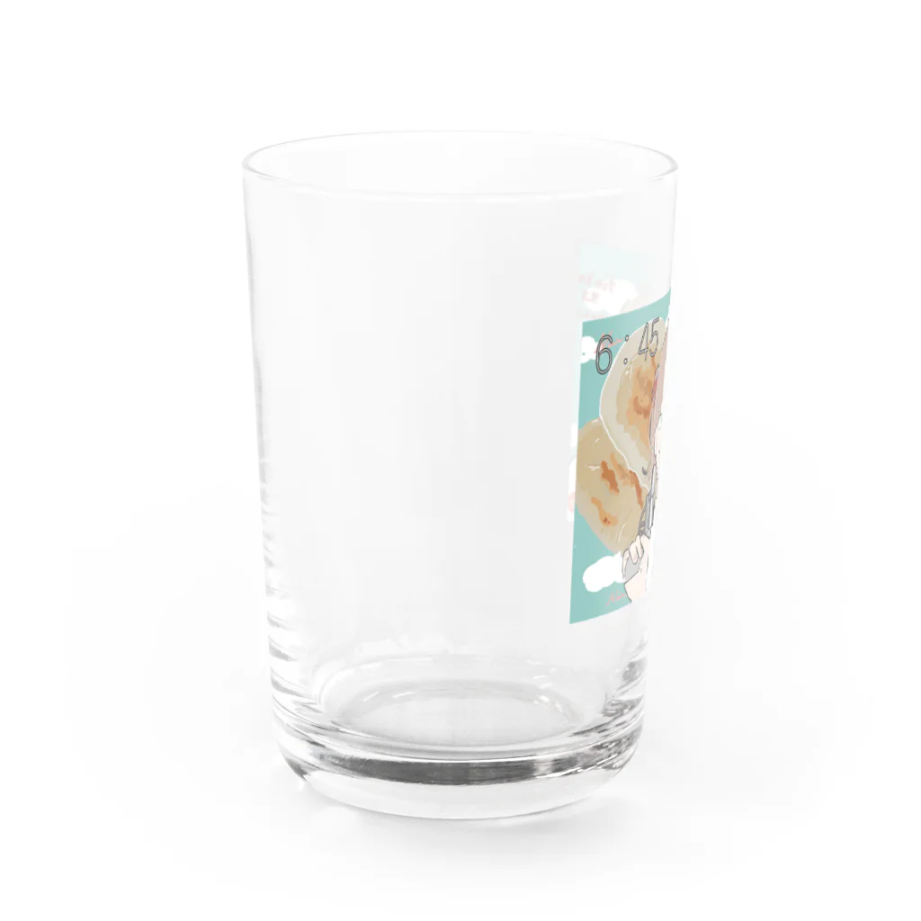 元岡のナンなんですか！？ Water Glass :left